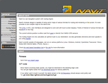Tablet Screenshot of navit-project.org